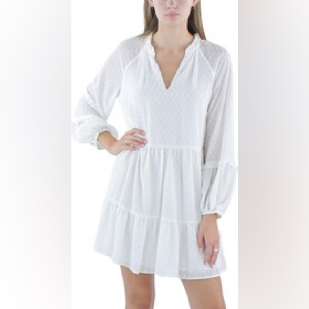 EUC CeCe Ruffle Shift Dress